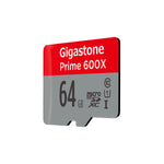 Gigastone 64GB MicroSD Card UHS-I U1 Class 10 SDXC Memory Card with SD Adapter High Speed Full HD Video Nintendo Dashcam GoPro Camera Samsung Canon Nikon DJI Drone