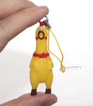 Lucore Mini 2" Squawking Chicken Phone Charm - 2 Pcs