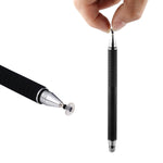 Mixoo Capacitive Stylus Pen,(Disc and Fiber Tip 2-in-1 Series),Fine Tip,High Sensitivity and Precision,Stylus for Ipad,Iphone and Other Touch Screens Devices, Black