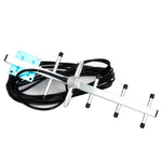 HaoFst CDMA 850MHz Cell Phone Signal 3G Repeater Booster Amplifier Extender + Yagi Antenna Kit