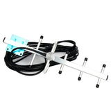 HaoFst CDMA 850MHz Cell Phone Signal 3G Repeater Booster Amplifier Extender + Yagi Antenna Kit