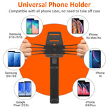 Matone Phone Armband, 180° Rotatable Phone Holder for Running, Compatible with iPhone XR/XS Max/X/8 Plus/7, Samsung Galaxy S10 Plus/S10/S10e/S9, Universal Highly Adjustable Running Arm Band