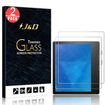J&D Compatible for 2-Pack New Kindle Oasis 2017 Glass Screen Protector, [Tempered Glass] [Not Full Coverage] Ballistic Glass Screen Protector for All-New Kindle Oasis E-Reader 2017 Screen Protector