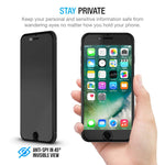 Maxboost Privacy Screen Protector Compatible with Apple iPhone 8 Plus and iPhone 7 Plus (2-Pack) Anti-Spy Tempered Glass Screen Protector Premium Anti-Scratch/Fingerprint Pack of 2