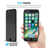 Maxboost Privacy Screen Protector Compatible with Apple iPhone 8 Plus and iPhone 7 Plus (2-Pack) Anti-Spy Tempered Glass Screen Protector Premium Anti-Scratch/Fingerprint Pack of 2