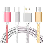 [3Pack] iEugen Charger Cord Compatible with Amazon Fire Tablet HD HDx, Fire HD 8, Fire 7 10&Kids Edition, Fire TV Stick/All Fire TV Pendant, E-Readers,5ft USB to Micro-USB Cable-Silver+Gold+Rosegold