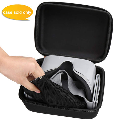Aproca Hard Storage Travel Case Bag Fit Oculus Go Standalone Virtual Reality Headset and Controllers Accessories (Black)