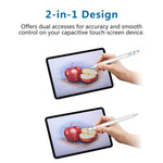 Active Stylus Pen Compatible with Apple iPad, Homagical 1.5mm Fine Point Digital Stylus Pen, Rechargeable Capacitive Stylus for Touch Screen Devices (Glove &Pen Bag Included)