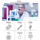 ProMaker Multi Purpose Nano Sticky Gel Pad for Cell Phone Holder Dashboard Anti Slip Pad GPS Car Mat Phone Tablet Stick to Wall Glass Mirrors Kitchen Office Cabinets Nano Rubber Pads