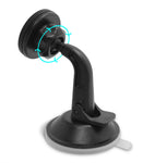 TechMatte Car Phone Mount Magnetic | Dashboard Mounted Car Phone Holder | Universal Smartphone Compatibility with Strong Magnetic Technology (Black)