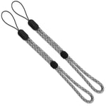Ringke Lanyard Wrist Strap Compatible with Cellphone, Phone Cases, Keys, Cameras & ID MP3 QuickCatch Adjustable String [Checkered Gray] [2 Pack]