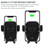 Wireless Car Charger with Automatic Sensor, Qi 10W Fast Wireless Charger Car Mount & Holder Compatible for Samsung Galaxy Note 9 S9/S9 Plus,7.5W for iPhone X/Xs/XS Max/XR/8/8 Plus All Qi-Enabled Phone