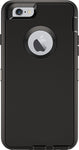 LongRise iPhone 8 Plus Case, Shockproof Robost 4 Layer Rugged Case Compatiable with iPhone 7 Plus & iPhone 8 Plus with Belt Clip Holster Stand(Black)