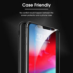 OMOTON Tempered Glass Screen Protector Compatible Apple iPhone Xs & iPhone X 5.8 inch [2 Pack]