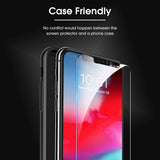 OMOTON Tempered Glass Screen Protector Compatible Apple iPhone Xs & iPhone X 5.8 inch [2 Pack]