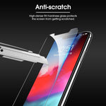 OMOTON Tempered Glass Screen Protector Compatible Apple iPhone Xs & iPhone X 5.8 inch [2 Pack]