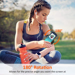 Matone Phone Armband, 180° Rotatable Phone Holder for Running, Compatible with iPhone XR/XS Max/X/8 Plus/7, Samsung Galaxy S10 Plus/S10/S10e/S9, Universal Highly Adjustable Running Arm Band