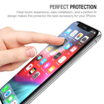 XDesign Glass Screen Protector Designed for iPhone X & iPhone Xs (2018) (3-Pack) Tempered Glass with Touch Accurate and Impact Absorb + Easy Installation Tray [Fit with Most Cases] - 3 Pack