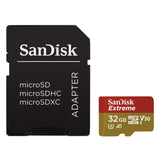 SanDisk Extreme 32GB microSDHC UHS-3 Card - SDSQXAF-032G-GN6MA