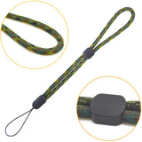 Adjustable Wrist Straps Hand Lanyard, 2 Pieces for iPhone Samsung Camera GoPro USB Flash Drives Keys PSP and Other Portable Items Green(6.3")