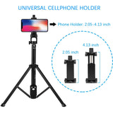 Wevon Selfie Stick Tripod, 54 inch Extendable Phone Tripod with Wireless Remote Compatible with iPhone Xs Max Xr X 8 7 Plus, Android, Samsung Galaxy, Camera Tripod Compatible with Nikon Canon and more