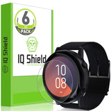 Samsung Galaxy Watch Active Screen Protector (6-Pack), IQ Shield LiQuidSkin Full Coverage Screen Protector for Samsung Galaxy Watch Active (40mm) HD Clear Anti-Bubble Film