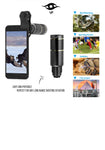 ViewPoint 16X Zoom Lens Telescope Telephoto Clip On Lens For iPhone XS, XS MAX, X, 8, 7, 6s, 6, Samsung S9, S9 Plus, S8, S8 Plus, S7, S7 Edge, S6 Edge, S6 - Smartphones & Cellphones - Bluetooth Remote