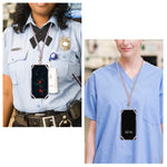 SHANSHUI iPhone Lanyard, Silicone Ring Finger Stand Stretchy Holder with Detachable Phone Lanyard Compatible with iPhone X XS XS max SE 5s 5 6 7 8 Plus and Most Smart Phones (Pink)
