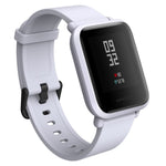 Amazfit BIP smartwatch by Huami with all-day heart rate and activity tracking, sleep monitoring, GPS, 30-day battery life, Bluetooth (White Cloud)