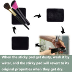IHUIXINHE Sticky Gel Pads Anti-Slip Non-Slip Gel Mat Sticky Auto Gel Holder Cell Phone, Pad, Keys, Easy Remove, Stick to Anywhere & Holds Anything 10pcs (Square)