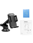 Mpow Car Phone Mount, Dashboard Car Phone Holder, Washable Strong Sticky Gel Pad with One-Touch Design Compatible iPhone Xs/XS MAX/XR/X/8/8Plus/7/7Plus, Galaxy S8/9/10, Google Nexus, Huawei and More