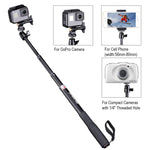 Smatree Telescoping Selfie Stick with Tripod Stand for GoPro Hero Fusion 7/6/5/4/3+/3/2/1/Session/GOPRO HERO (2018)/Cameras, Ricoh Theta S/V, M15 Cameras, Compact Cameras and Cell Phones