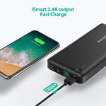 RAVPower USB C Battery Pack 20100 Portable Charger with QC 3.0 Qualcomm Quick Charge 3.0, 20100mAh Input & Output Type C Power Bank for Nintendo Switch, iPhone, 12-inch MacBook, Galaxy and More