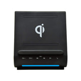 Azpen Dockall D108 Wireless Charging Dock w/Bluetooth Speakers. Qi-Certified Wireless for 7.5W Charging with iPhone Xs Max/XR/XS/S/ 8/ 8Plus/ 10W for Galaxy S10/ S9/ S9+/ S8/ Note 9 - Black