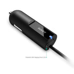 AUKEY FM Transmitter, Radio Adapter Car Kit with USB Car Charger, Compatible with iPhone 6 / 6 Plus / 6S / 6S Plus / Galaxy S8 / S8 Plus / S7 / S7 Edge