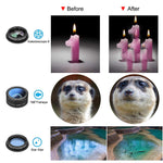 Phone Camera Lens, SEVENKA 6 in 1 Cell Phone Lens Kit with 18X Telescope Lens, Fisheye, Macro, Wide Angle, Kaleidoscope, CPL Lens, Tripod and Shutter for iPhone X XS Max 8 7 6 Plus Samsung Android