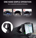 Happy Memories Car Phone Holder Dashboard Mount Universal Cradle Cellphone Clip GPS Bracket Mobile Phone Holder Stand for Phone in Car Case