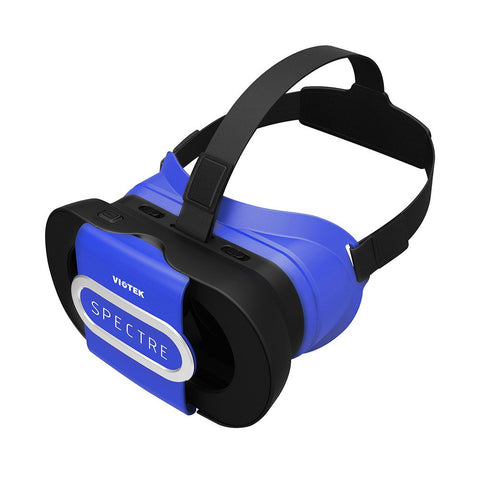 VIOTEK Spectre Folding Virtual Reality VR Headset Phone Accessory - Lightweight Glasses with Collapsible Case for Samsung Apple iPhone LG HTC Motorola Nokia Google Pixel and More!