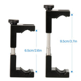 ULANZI Metal Phone Tripod Mount with Hot Shoe Mount Smartphone Video Rig Tripod Mount Adapter