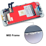 SZRSTH Compatible with iPhone 7 Plus Screen Replacement White 5.5 Inch LCD Display with 3D Touch Screen Digitizer Frame Full Assembly Include Full Free Repair Tools Kit+Instruction+Screen Protector