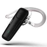 TOORUN Bluetooth Headset 10 Hours Playing Time with Voice Reminder and Noise Cancelling Mic Compatible with Android and iOS Smart Phones-Black