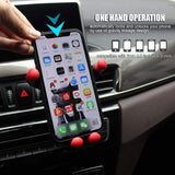 aickar Fast Wireless Car Charger Mount, Adjustable Gravity Air Vent Phone Holder, 7.5W Compatible for iPhone XR XS Max XS X 8 8 Plus, 10W for Samsung Galaxy S9 S9+ S8 S8+ Note 8 and More