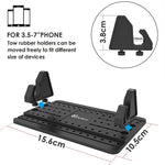 Car Phone Holder, Vansky Car Phone Mount Silicone Dashboard Car Pad Mat for iPhone X/8 Plus/7 Plus/6/6S Plus, Samsung Galaxy S8 Plus/Note 8/S7 3.5-7 inch Smartphone or GPS Devices
