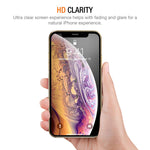 Trianium (3 Packs) Screen Protector Designed for Apple iPhone XS Max 2018 Premium HD Clarity 0.25mm Tempered Glass Screen Protector with Easy Installation Alignment Case Frame[3D Touch] (3-Pack)