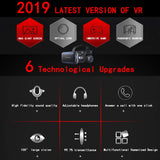 VR Headset with Remote Controller,HD 3D VR Glasses Virtual Reality Headset for VR Games & 3D Movies, VR Headset for iPhone/Android phone Compatible 4.7-6 inch