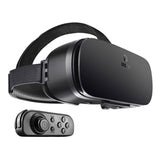 DESTEK V4 VR Headset, 103° FOV, Eye Protected HD Virtual Reality Headset w/Touch Button/Trigger for iPhone X XR Xs Max 8 7 6/Plus, for Samsung s10/Plus s9 s8 Note 9 8, Smartphones w/ 4.5-6.0in Screen