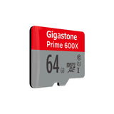 Gigastone 64GB MicroSD Card UHS-I U1 Class 10 SDXC Memory Card with SD Adapter High Speed Full HD Video Nintendo Dashcam GoPro Camera Samsung Canon Nikon DJI Drone