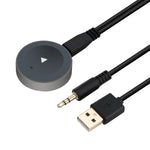 SAMMIX Bluetooth Receiver, Handsfree CSRA64215 4.2 Bluetooth Car MP3 3.5mm AUX HiFi Audio Music Receiver USB Charger Support AAC Aptx Aptx-ll