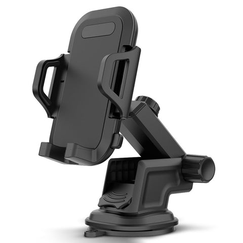 Maxboost DuraHold Series Car Phone Mount for iPhone Xs Max XR X 8 7 6s Plus SE,Galaxy S10 S10+ S10e S9 S8 Edge,Note 9 8,LG G7,Pixel,HTC[Washable Strong Sticky Gel Pad/Extendable Holder Arm (Upgrade)]