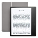 Kindle Oasis E-reader - Graphite, 7" High-Resolution Display (300 ppi), Waterproof, Built-In Audible, 8 GB, Wi-Fi - Includes Special Offers